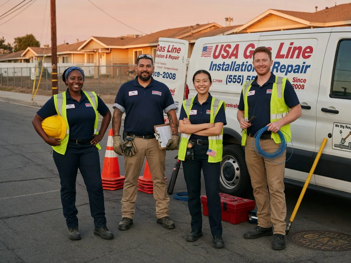 Gas Line Installation company in Paynes Creek, CA